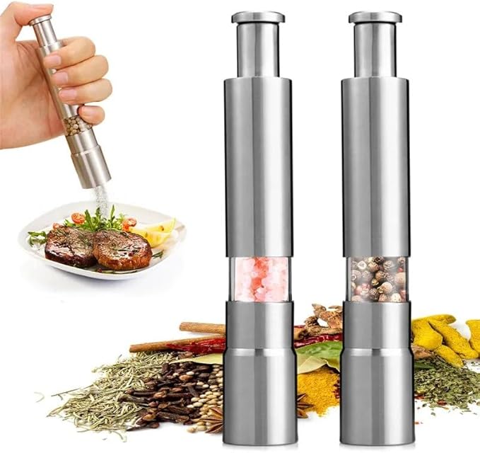 ⏳Kaufen Sie eins, erhalten Sie eins gratis🔥 Salz-, Pfeffer- und Gewürzmühle
