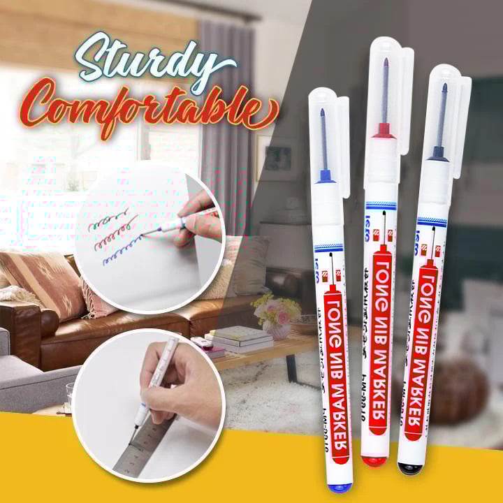 Praktische Geschenke đ-Mehrzweck Holzbearbeitung langer Nib-Marker