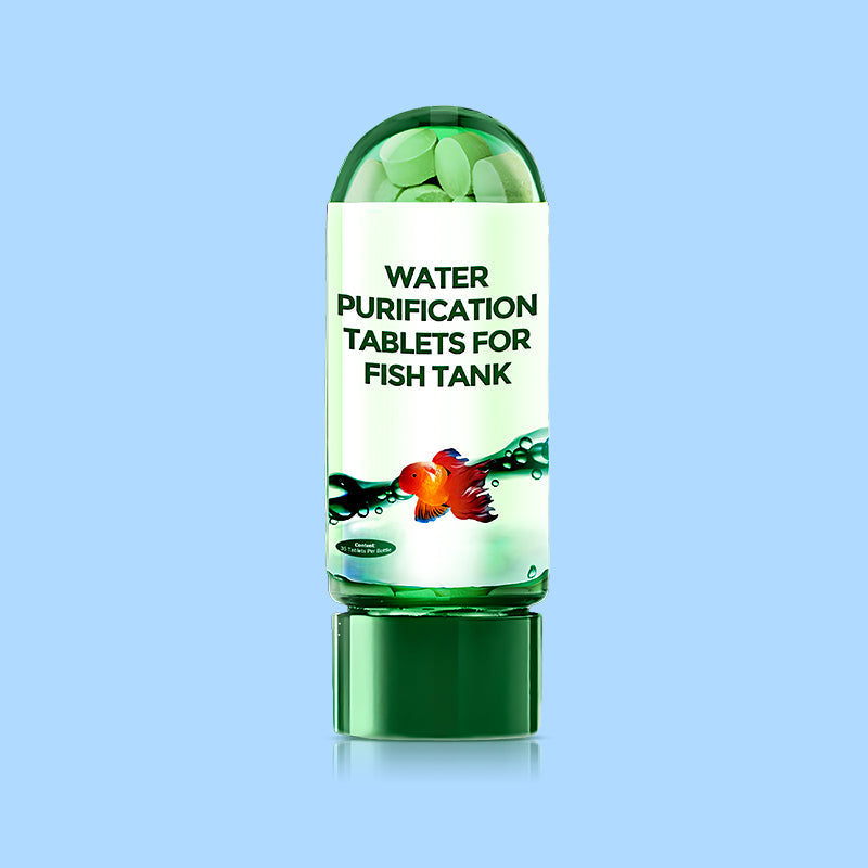 Leistungsstarke Wasserreinigungstablette für Aquarien