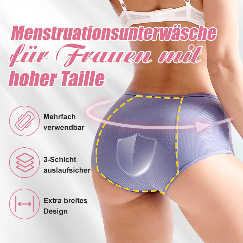 🌸Kaufe 1 und erhalte 3 Packungen🔥Hohe Taille Auslaufsicher Höschen