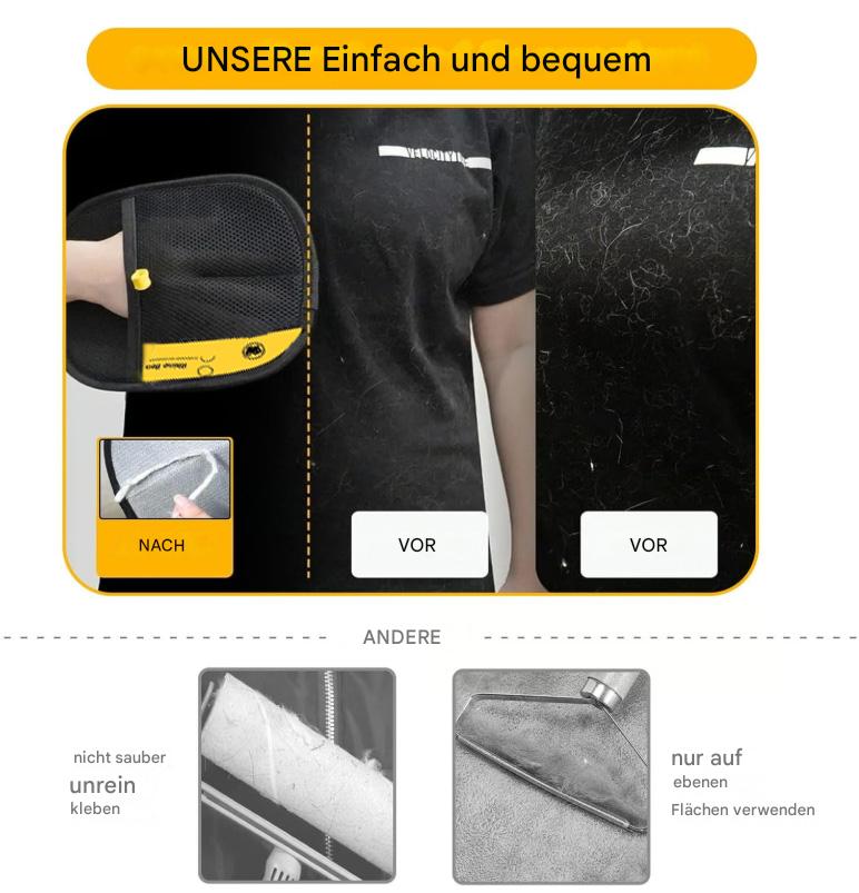🔥Letzter Tag🐶🐱Tierhaarentferne Elektrostatikhandschuhe