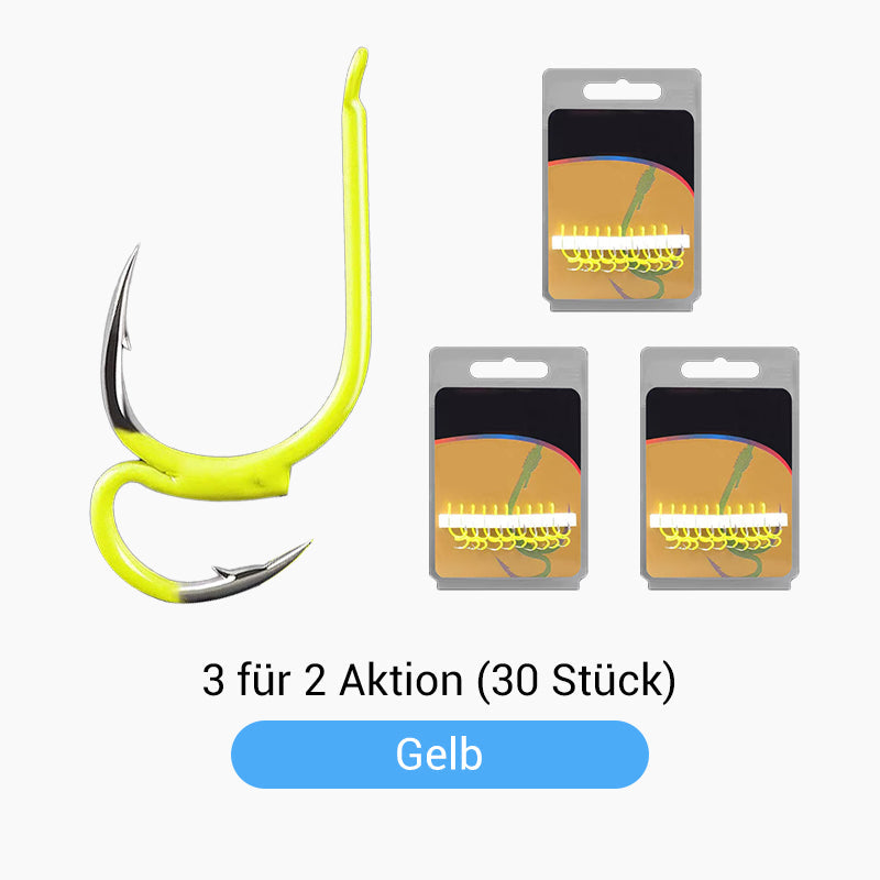 💪 🔥🎣 Klassische scharfe Doppel-Angelhaken 🎣 🌟 ✨