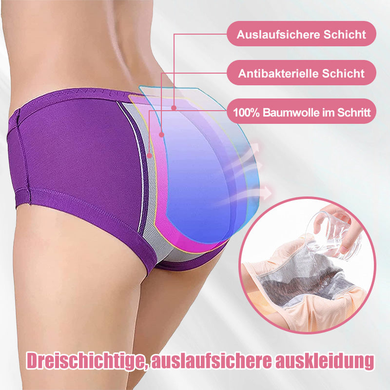🌸Kaufe 1 und erhalte 3 Packungen🔥Hohe Taille Auslaufsicher Höschen