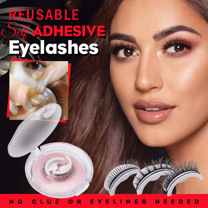 🔥Buy 1 Get 1 Free✨👀Waterproof & Reusable Self-Adhesive Eyelashes