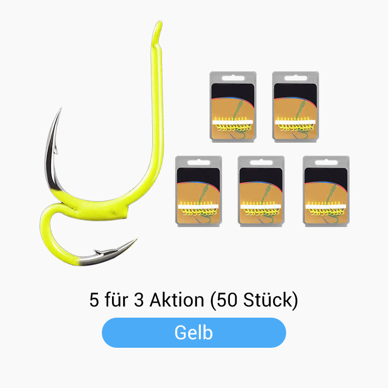 💪 🔥🎣 Klassische scharfe Doppel-Angelhaken 🎣 🌟 ✨