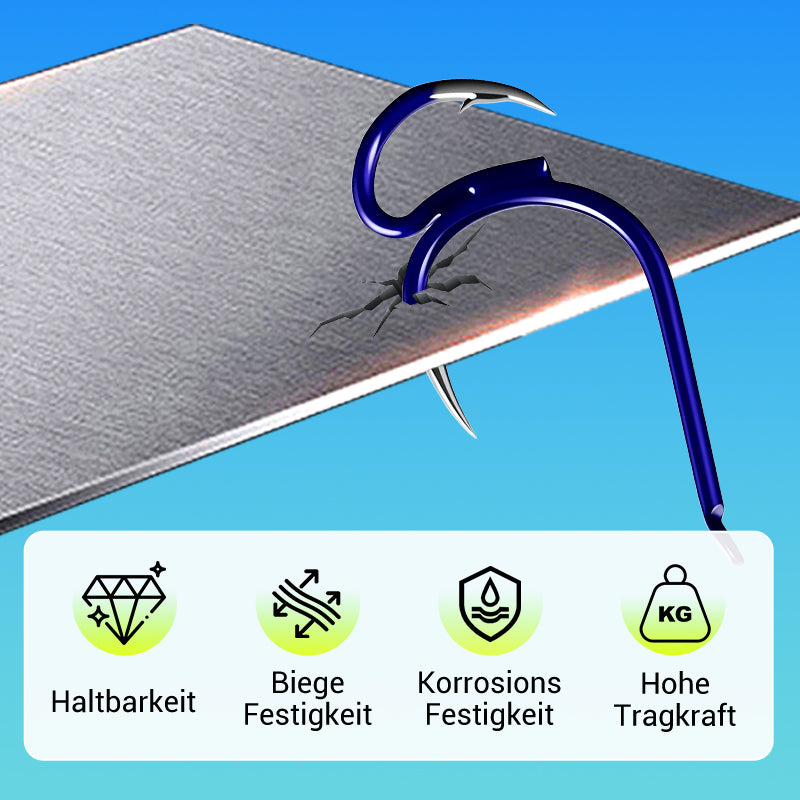 💪 🔥🎣 Klassische scharfe Doppel-Angelhaken 🎣 🌟 ✨