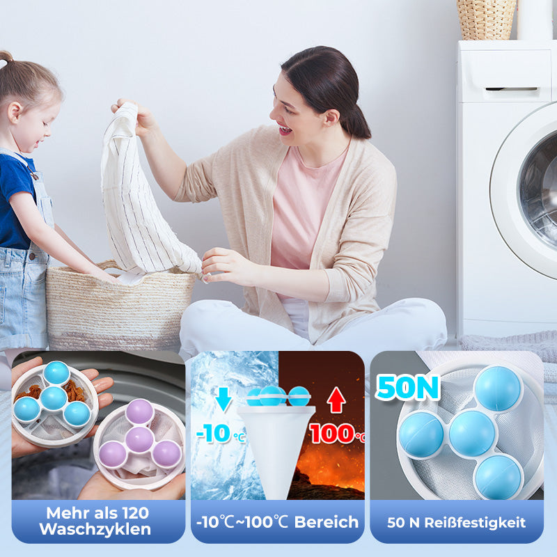 🎁✨Labor Day-Special🔥Schwimmender Filterbeutel-Waschball für Waschmaschinen💥💥Befristetes Angebot: 50% Rabatt auf Bestellungen