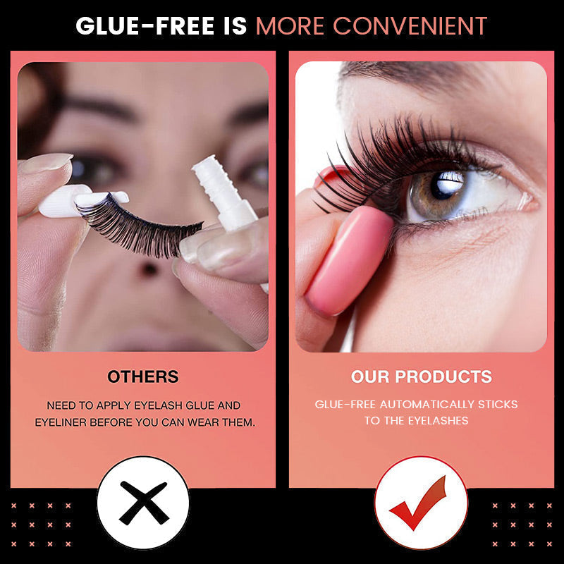 🔥Buy 1 Get 1 Free✨👀Waterproof & Reusable Self-Adhesive Eyelashes
