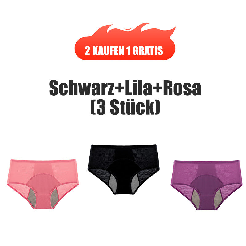 🌸Kaufe 1 und erhalte 3 Packungen🔥Hohe Taille Auslaufsicher Höschen
