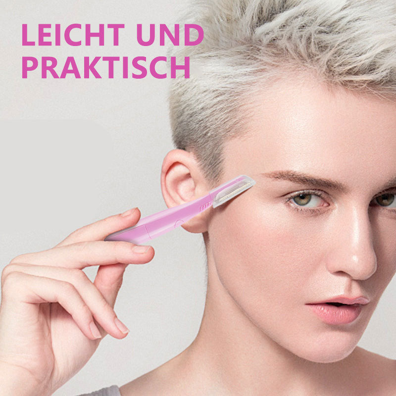 Präziser manueller Augenbrauentrimmer mit Licht