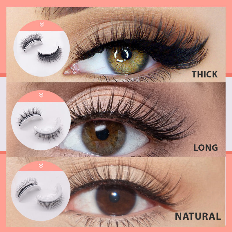 🔥Buy 1 Get 1 Free✨👀Waterproof & Reusable Self-Adhesive Eyelashes