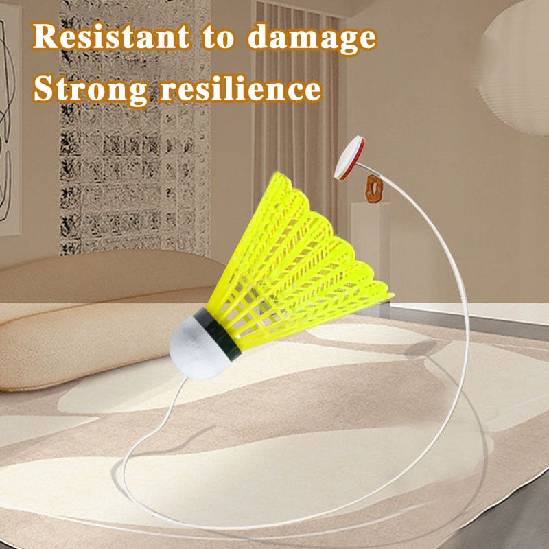 🥰7-Day Limited-Time Discount!🥰 Indoor Bounceable Luminous Badminton Trainer
