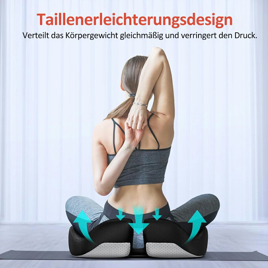 ✨✨Ergonomisches Sitzkissen aus Memory-Schaumstoff