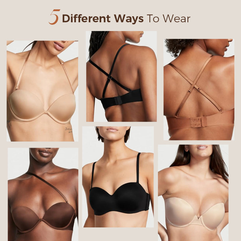 ⏳Begrenzte Zeit 50% Rabatt💥ÜBERGRÖSSE Förderung - Abnehmbarer-Träger Bandeau-BH