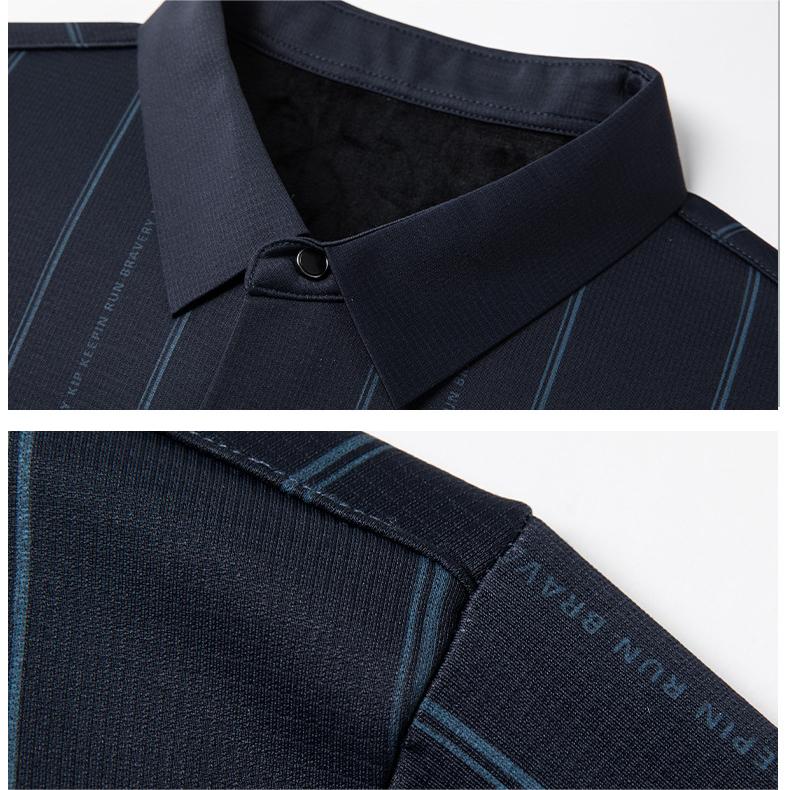 🔥Men's Winter Padded Stretch Wrinkle-Free Shirt(50% OFF)