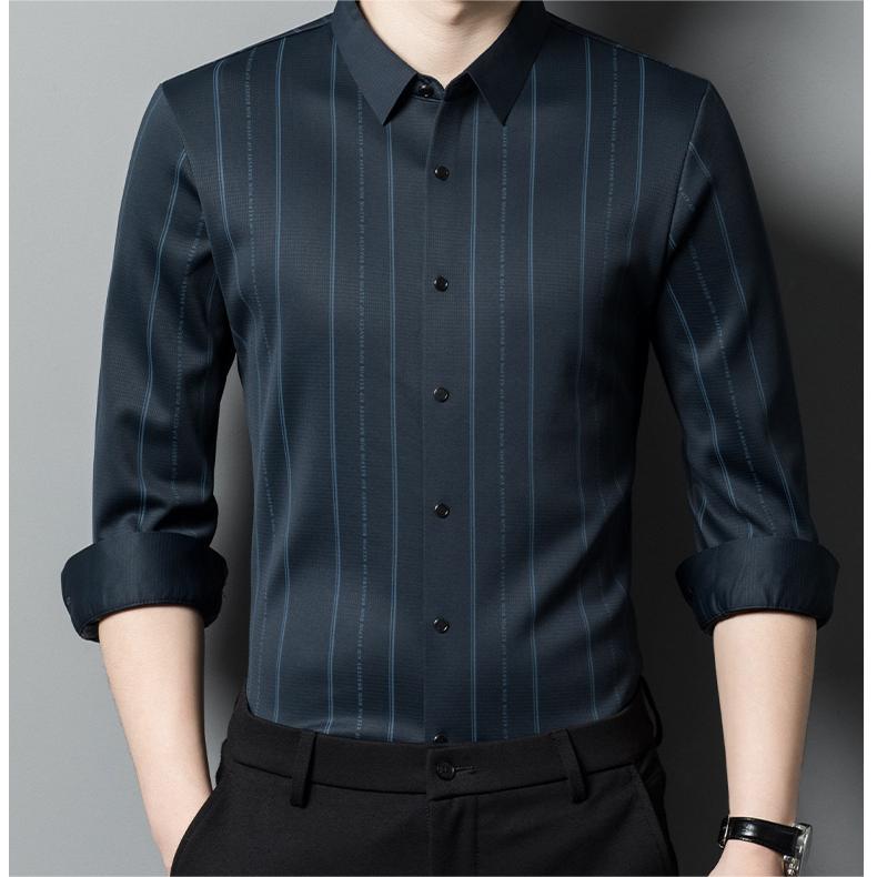 🔥Men's Winter Padded Stretch Wrinkle-Free Shirt(50% OFF)