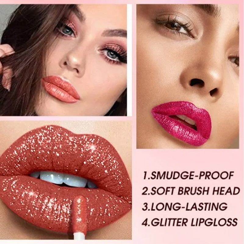 â¨đTagesangebot: Glänzender Metallic-Lipstick â 1+1 gratis! (Nur heute)