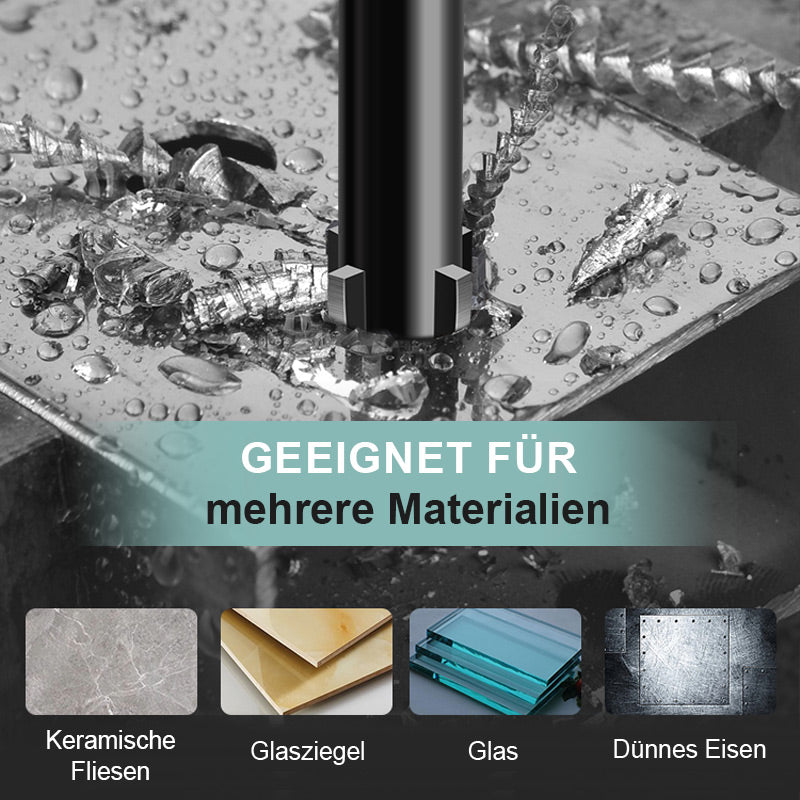 Universal 4-Kanten Kreuz Bohrer Set-Allgemeine Anwendbarkeit, vielseitig einsetzbar!