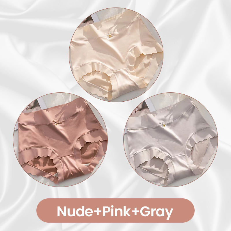 š„Hot Sale š„Premium Satin Antibacterial Moisture-absorbing Panties-16