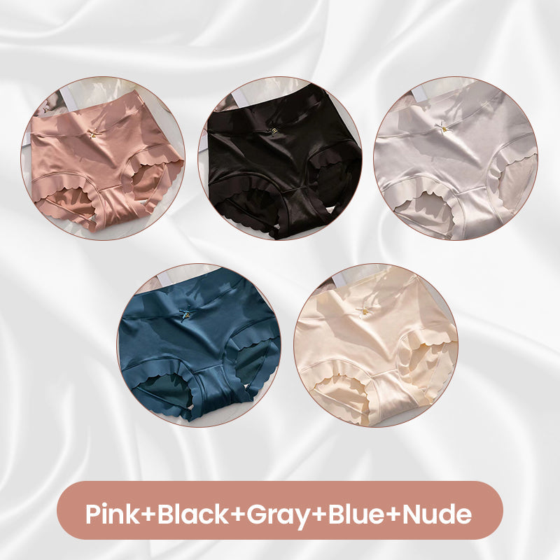 š„Hot Sale š„Premium Satin Antibacterial Moisture-absorbing Panties-19