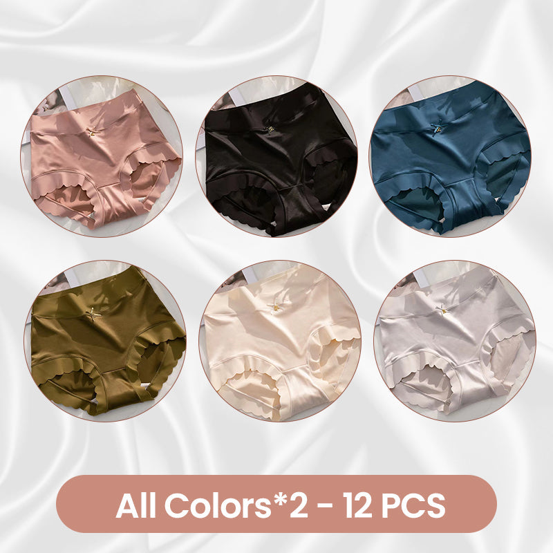 š„Hot Sale š„Premium Satin Antibacterial Moisture-absorbing Panties-22