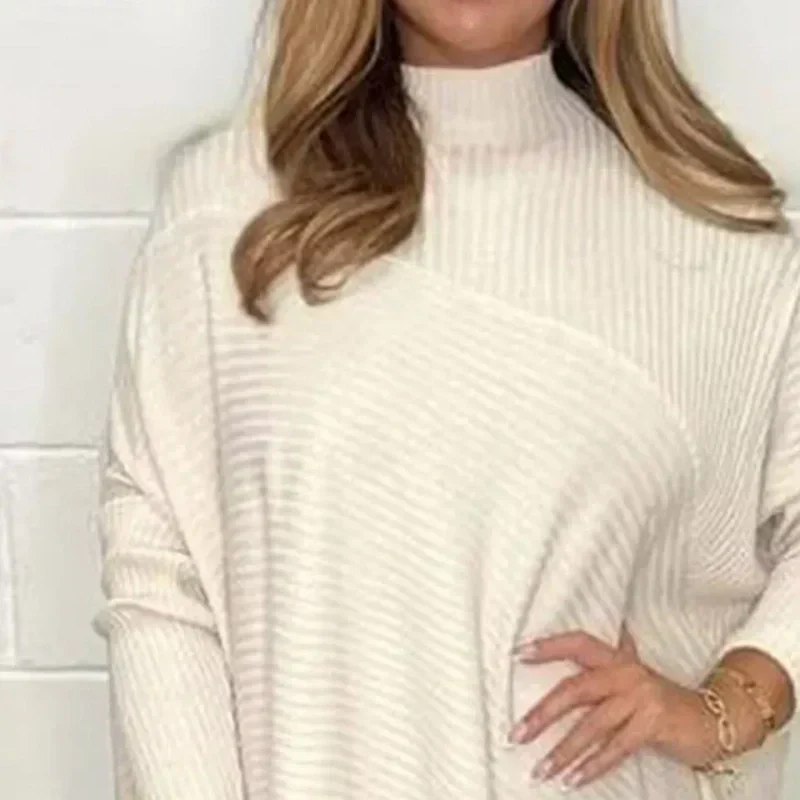 🔥 Don't Miss Out on Remaining Stock of Our High Neck Knit Top!