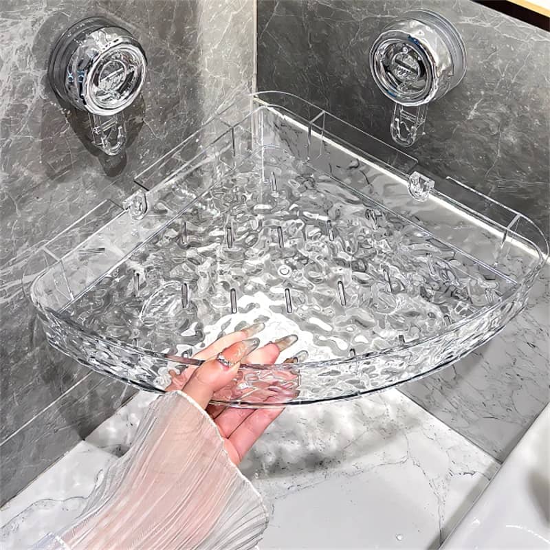 Suction Decorative Home Storage Organizer Shelf-10