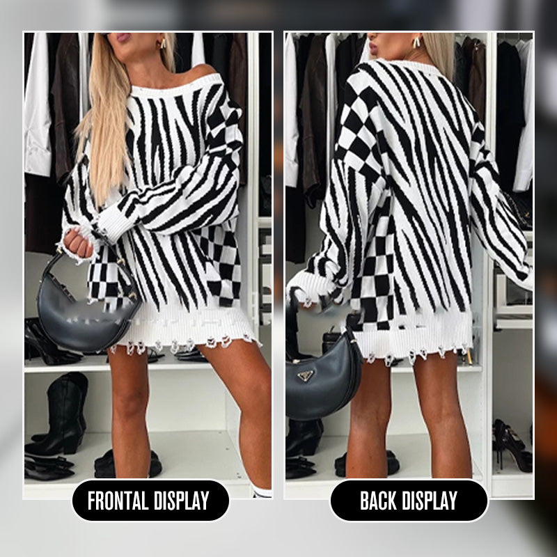 New for autumn 50% OFF✨Women's Fashionable Patterned Sweater Tops