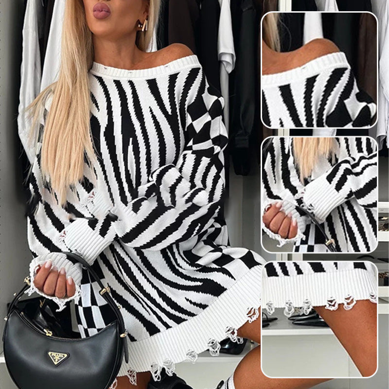 New for autumn 50% OFF✨Women's Fashionable Patterned Sweater Tops