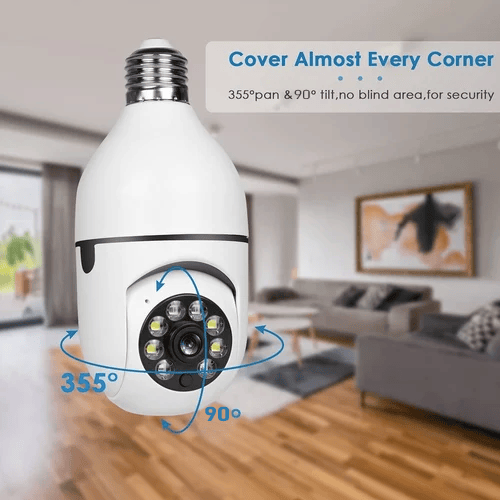 🔥2024 Hot Sale 50% off🔥Wireless Wifi Light Bulb Camera Security Camera