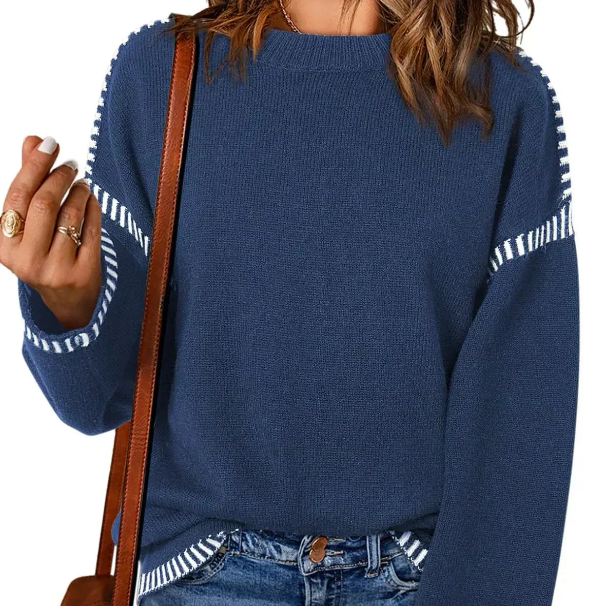 ✨New product discounts 40% OFF✨Women's Casual Knit Pullover Sweater