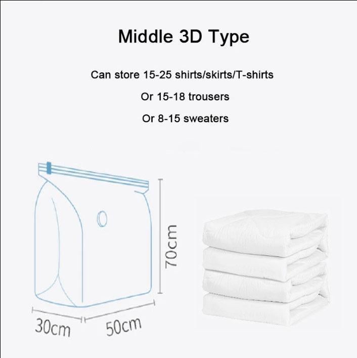 š„Buy 5 Get 5 Freeš„Vacuum-free three-second compression 3D storage bag