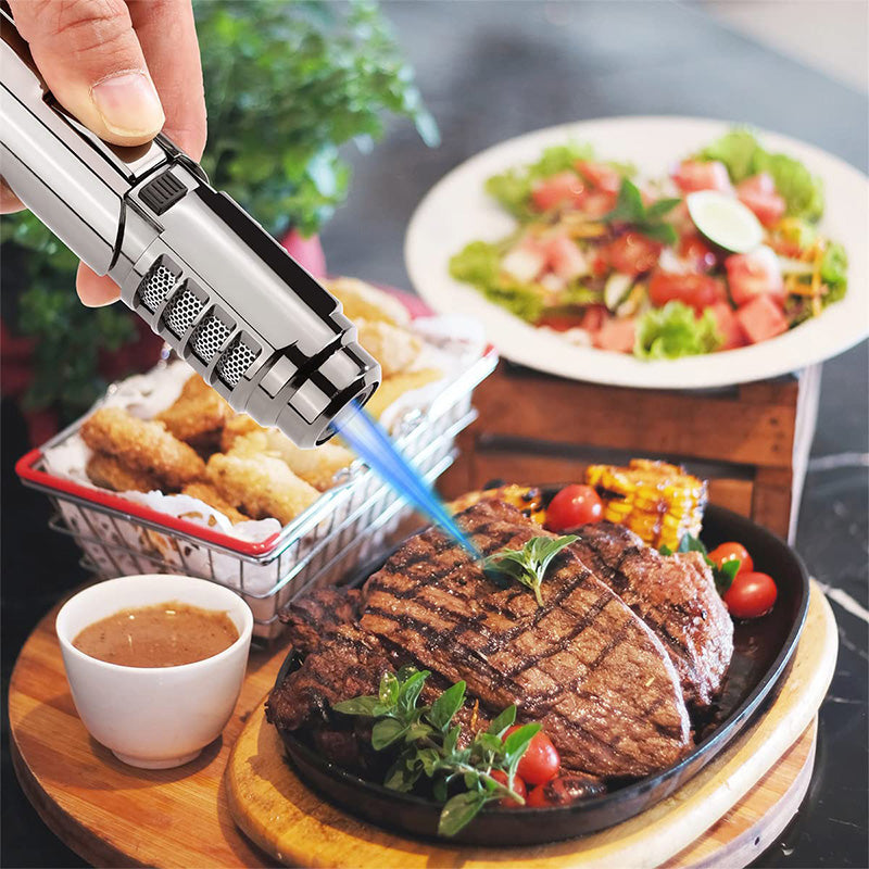 SG006 Straight Jet Spritzpistoleđ„Taschenlampenfeuerzeug zum Kochen, Löten und Heimwerken