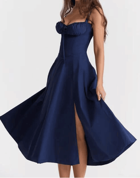 🌷 Sommer Hot Sale - 50% Rabatt 🍧 Druckgestuftes Korsett-Sommerkleid