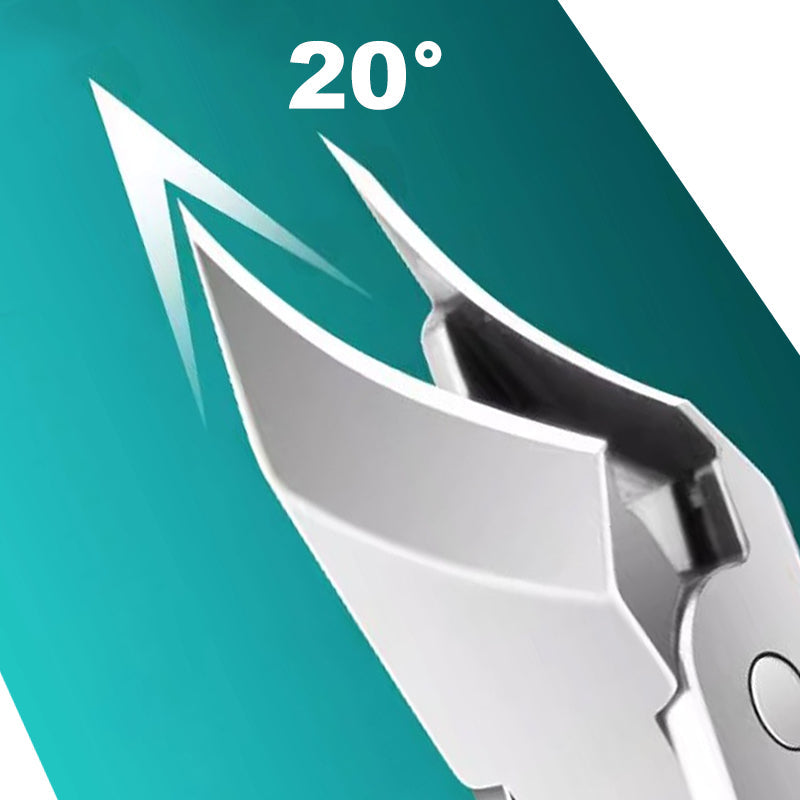 🔥2025 Heißer Verkauf 53% Rabatt🔥Anti-Splash 25 ° Slant Edge Nagel Clipper 3-teiliges Set✨