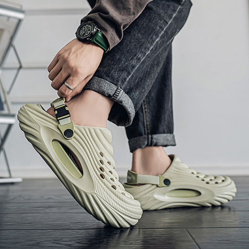 Slip-On-Sandalen für Herren🎉🩴Zwei Arten, ein Paar Schuhe zu tragen🩴💥💥Befristetes Angebot: 50% Rabatt auf Bestellungen