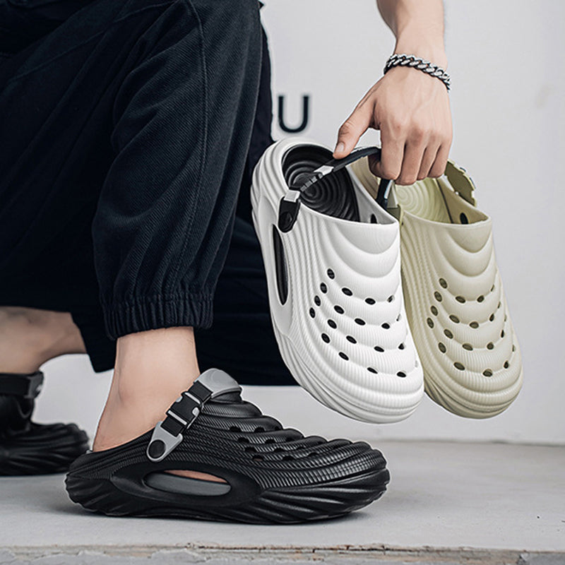 Slip-On-Sandalen für Herren🎉🩴Zwei Arten, ein Paar Schuhe zu tragen🩴💥💥Befristetes Angebot: 50% Rabatt auf Bestellungen