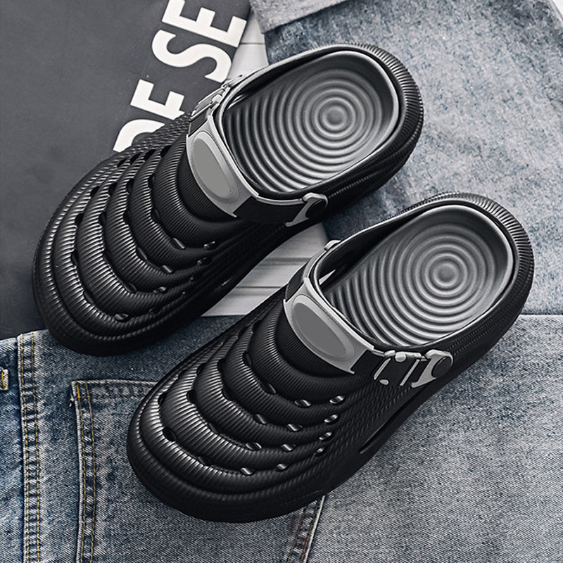 Slip-On-Sandalen für Herren🎉🩴Zwei Arten, ein Paar Schuhe zu tragen🩴💥💥Befristetes Angebot: 50% Rabatt auf Bestellungen