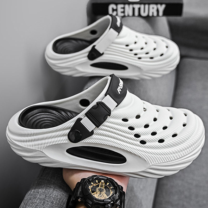 Slip-On-Sandalen für Herren🎉🩴Zwei Arten, ein Paar Schuhe zu tragen🩴💥💥Befristetes Angebot: 50% Rabatt auf Bestellungen