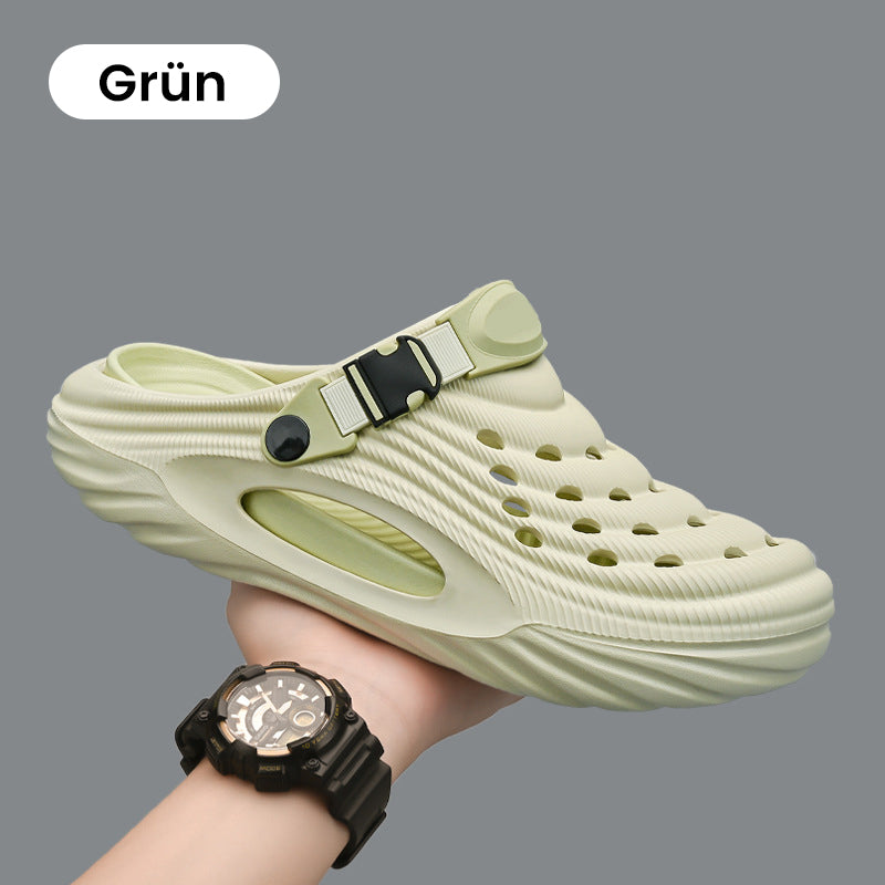 Slip-On-Sandalen für Herren🎉🩴Zwei Arten, ein Paar Schuhe zu tragen🩴💥💥Befristetes Angebot: 50% Rabatt auf Bestellungen