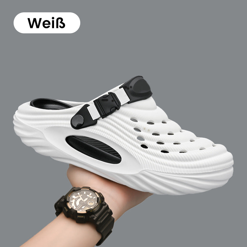 Slip-On-Sandalen für Herren🎉🩴Zwei Arten, ein Paar Schuhe zu tragen🩴💥💥Befristetes Angebot: 50% Rabatt auf Bestellungen