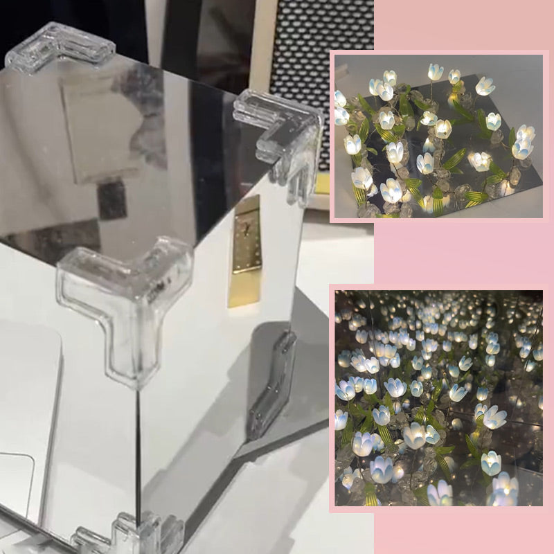 🌷 Oster-Sonderangebote 45% Rabatt! 🥚✨Magischer Würfel DIY Tulip Mirror Light