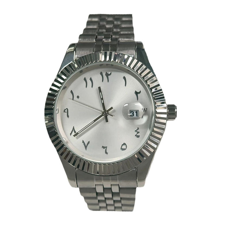 ⌚Men's Fashion Waterproof Quartz Watch Unverzichtbar für Männer, Genaue Zeitmessung, Wasserdicht, Reflektiert Ihren Stil!