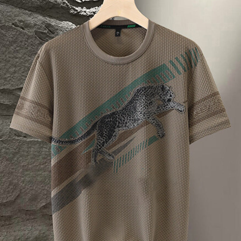 ⏳ Begrenzte Zeit 54% Rabatt 💥Bedrucktes Kurzarm-T-Shirt mit Rundhalsausschnitt für Männer(Je mehr Sie kaufen, desto höher der Rabatt)