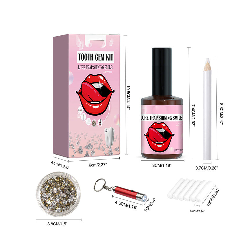 Tooth Gem Kit with Curing Light & Glue