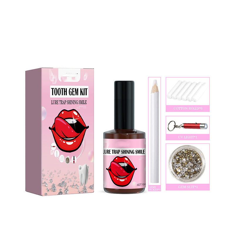 Tooth Gem Kit with Curing Light & Glue