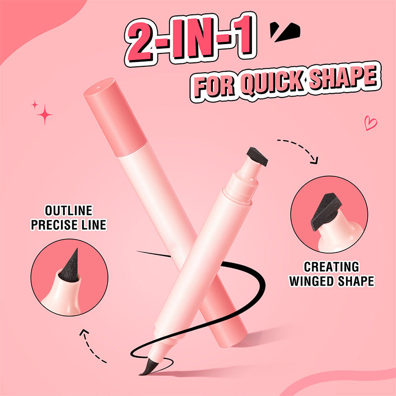 Double-Ended Stamp Eyeliner