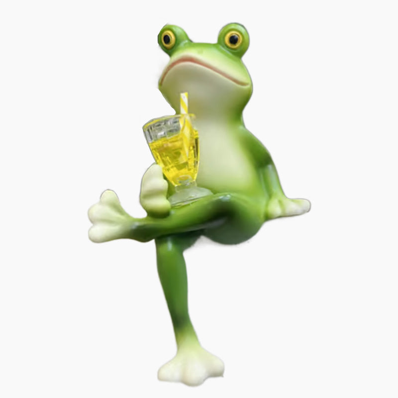Frosch-Blumentopf-Hänger-Ornament