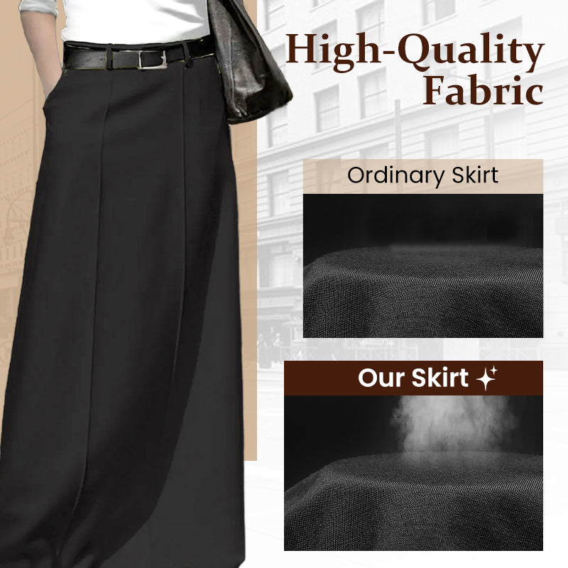 ✨Fließender Chiffon Damen Retro Maxirock - Romantischer und eleganter Stil