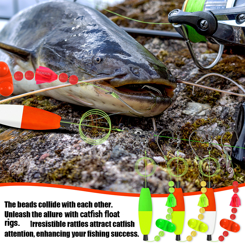 High Visibility Catfish Float Rigs